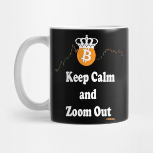 Bitcoin - Keep Calm and Zoom Out Mug